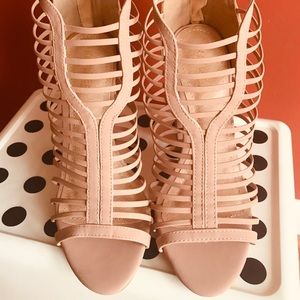 Beautiful Pink Nude Sandals